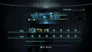 Resident Evil Revelations Raid Mode Introduction: Chasm / Stage 1 / Crew Quarters Area 1 With S Rank