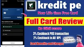 Kreditpe SBM Free Credit Card full reviews in Tamil@Tech and Technics