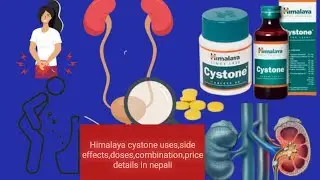 Himalaya cystone uses,side effects,doses,combination,price in nepali #cystone #kidneystone #pathriya