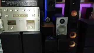 Phase Linear Series Two Model 400 Power Amplifier, Series Two Model 2000 Pre-amp