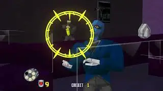 Virtua Cop 2  Failed Attempt, Glitched - Model 2 Emulator