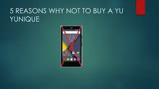 5 REASONS NOT TO BUY A YU YUNIQUE