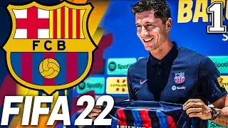 FIFA 22 FC BARCELONA CAREER MODE #1 || THE NEXT ERA🔥 || with REAL CAMP NOU😍 22/23 kits & roster