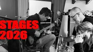 STAGES GUITARE 2026 - inscriptions !