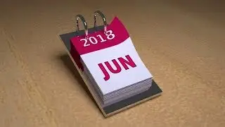 Desk Calendar | Motion Graphics - Videohive template