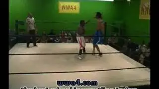 WWA4 Samoan Drop Spot Navy Blue vs Nation