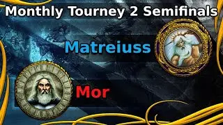 Age of Mythology: Meta Plays Monthly Tournament 2 - Semifinals - Matreiuss vs Mor