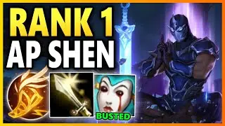 WHAT IS THIS DAMAGE? FULL AP SHEN IN EUW HIGH ELO! Shen Top Gameplay | Unranked to Challenger EP 58
