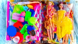 04:22 Minutes Satisfying with Unboxing Hello kitty Kitchen PlaySet | asmr l miniature cooking set l 