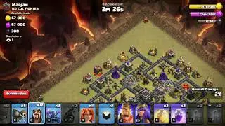 Th9  3 star war attack using valk army (VaWiPe)