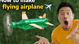 How to Make Airplane From Plastic Bottle/DIY | Easy | Homemade | Craft#diy#teach 