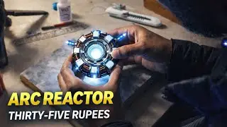 मैंने जुगाड़ से बनाया (35 rupees) Iron Man ARC REACTOR 😱 | Working Arc Reactor | DIY Arc Reactor