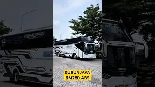BUS RM280 ABS LAKSANA SR3 Prome by SUBUR JAYA #busmania #hino #bushino #suburjaya