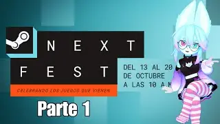 PROBANDO DEMOS de la STEAM NEXT FEST 🎮 Juegos indie en espa&ntilde;ol