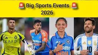Big Sports Event in 2026 | One Last Dance for Goat Messi and Ronaldo