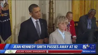 Jean Kennedy Smith, last surviving sibling of JFK, dies