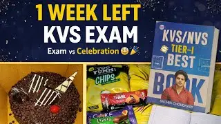  My Final 7 Days KVS Strategy | New Year Vlog 🎆📖 #DailyRoutine #studyvlog #KVS #kvs_prt 