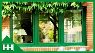 HEIM & HAUS Kundenobjekt🏡⭐️ Kunststofffenster QTP 82 - Moosgr&uuml;n in Bar&szlig;el
