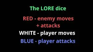 The LORE - dice meanings