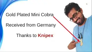 Gold plated mini cobra | This is crazy | Knipex250kwinner