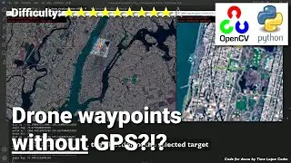 Visual waypoint navigation without GPS | AI Computer Vision Tracking Tech for Autonomous Drone