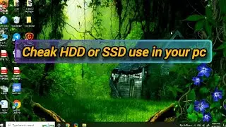 How to find that what types of storage use in your laptop pc.