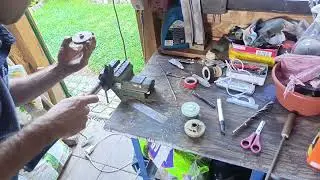 Próbuje dorobić rolkę startera do chińskiej pilarki PART -1