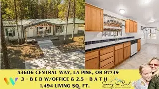 Home for Sale | 53606 Central Way, La Pine, OR 97739 | Sunny in Bend