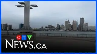 Windsor-Detroit borderline protests