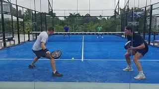 Ace/Arjohn vs Daan/Jerome 1st set (Prime Padel Dempsey )