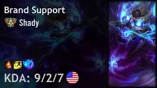 Brand Support vs Tahm Kench - Shady - NA Challenger Patch 8.3