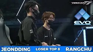 EVO 2022 TEKKEN 7 - RANGCHU VS JEONDDING - LOSER TOP 8