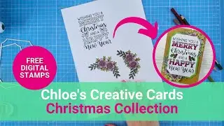 Free Digi Stamps - Chloe's Creative Cards Christmas Collection