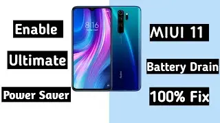 MIUI 11 Battery Draining Problem New Secret Solution 2020 | MIUI 11 Battery Problem Redmi Note 7 Pro