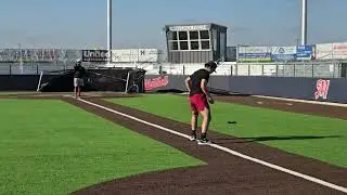 More pitching drills