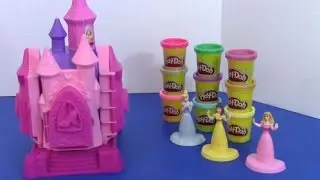 Playdoh Prettiest Princess Castle Dress Maker - Cinderella, Aurora, Belle Disney