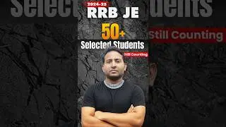 RRB JE Selection 2025 | 50+ Selections & Still Counting| Success Story by Make It Easy | RRB JE 2025
