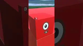 NumberBlock From TRILLION to ONE #numberblocks #big #number #minecraft #trillion