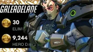 GALE DOMINATING AS SIGMA! COMPETITIVE! [ OVERWATCH SEASON 18 TOP 500 ]