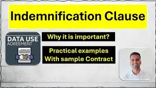 What is Indemnity clause in DPA or contracts? Why it's important? 💥 Explained with examples 💥