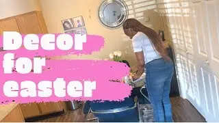 DECORATE WITH ME FOR EASTER 2020 MINIMALIST