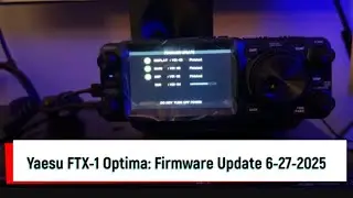 Yaesu FTX-1 Optima: Firmware Update 6-27-2025 (video #5) [read description] #ftx1 #firmware #update