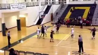 P/Miller hits a quick 3 for Mt Zion HS