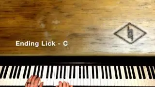 Ending Lick in C