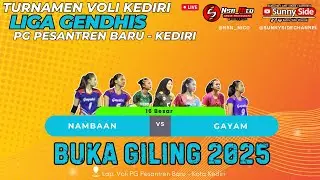 Nambaan (Farah, Keysa) vs Gayam (Dinda, Elin, Mundhu) - Liga Gendhis PG Santren