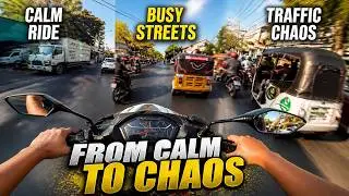 Phnom Penh City Ride: Honda Click 125i Pure Sound [ASMR] #2