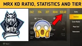 Mrx Hindi Gaming Pubg Character Id, K D Ratio Statistics And Tier Overview In 2020