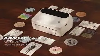 Introduction | AIMO M421 Portable commercial label printer