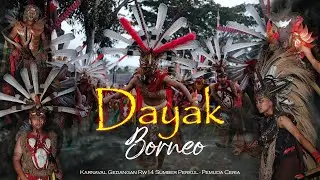 KARNAVAL GEDANGAN 2023 - DAYAK BORNEO - PEMUDA CERIA