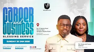 SUNDAY 25/01/2026 | CAREER AND BUSINESS (BLESSING SERVICE).